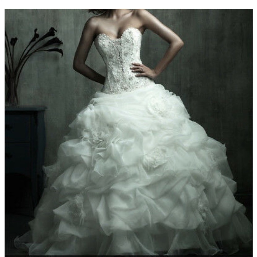 Allure Couture C170 Wedding Dress Bridal 14 NWOT